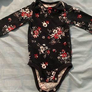 Floral Carter’s Onesie